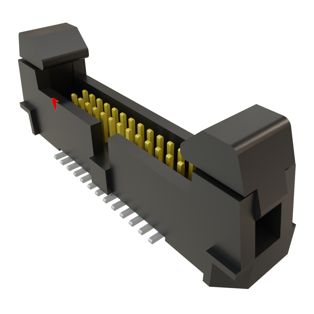 Samtec-EHF-113-01-L-D-SM Steckverbinderleisten und Leiterplattenbuchsen Conn Ejector Header HDR 26 POS 1.27mm Solder ST Top Entry SMD Tube