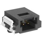 Conn Shrouded Header (4 Sides) M 2 POS 1.27mm Solder RA SMD T/R