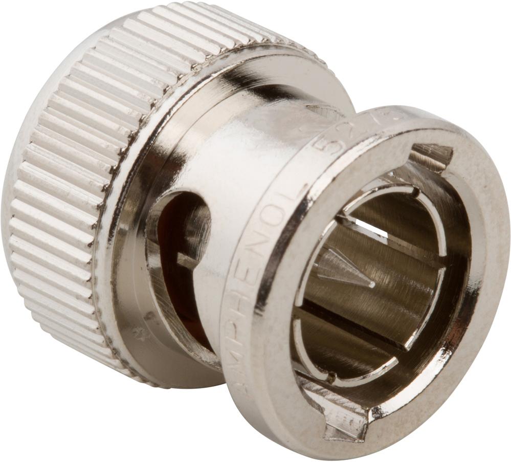 Amphenol RF-000-5275 Steckverbinderzubehör Connector Accessories Cap Straight Brass Silver Nickel