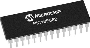 Microchip Technology-PIC16F882-I/SP Microcontrollers - MCUs MCU 8-bit PIC RISC 3.5KB Flash 2.5V/3.3V/5V 28-Pin SPDIP Tube Automotive AEC-Q100