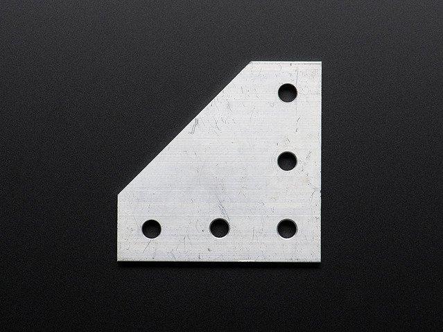 Adafruit Industries-1218 Misc Products L-Plate for 2020 Aluminum Extrusion