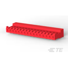 TE Connectivity-4-643819-6 Cabezales del conector y receptáculos PCB Conn IDC Connector F 16Power POS 3.96mm IDT RA Cable Mount Box/Carton