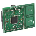 PIC18F66K80 Microcontroller Plug-in Board
