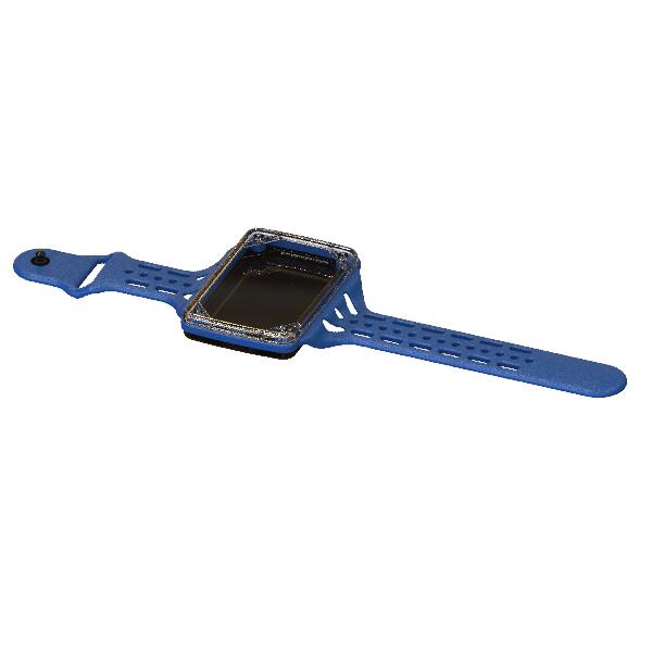 Serpac Electronic Enclosures-BW60D-CLBK-CS-BL Kästen, Gehäuse und Gestelle Black Polycarbonate Wrist Enclosure with Blue Band <h4><strong>CALIFORNIA PROPOSITION</strong> ⚠️<strong>65 WARNING</strong>⚠️</h4>