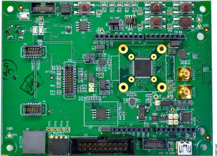 Analog Devices-ADZS-UCM3029EZLITE Placas y kits de desarrollo del sistema integrado ADUCM3029 Microcontroller Evaluation Kit 26MHz CPU 32MB SPI Flash Win 8 Enterprise/Win 8 Professional