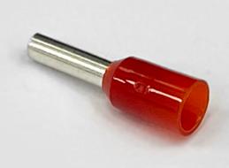CnC Tech, LLC-3060-06100D Connector Terminals Ferrule Terminal 17AWG Copper Red 12mm Tin