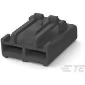 TE Connectivity-346027-1 Custodia filo connettore dedicato Conn Housing RCP 2 POS 9mm Crimp ST Cable Mount Black Carton