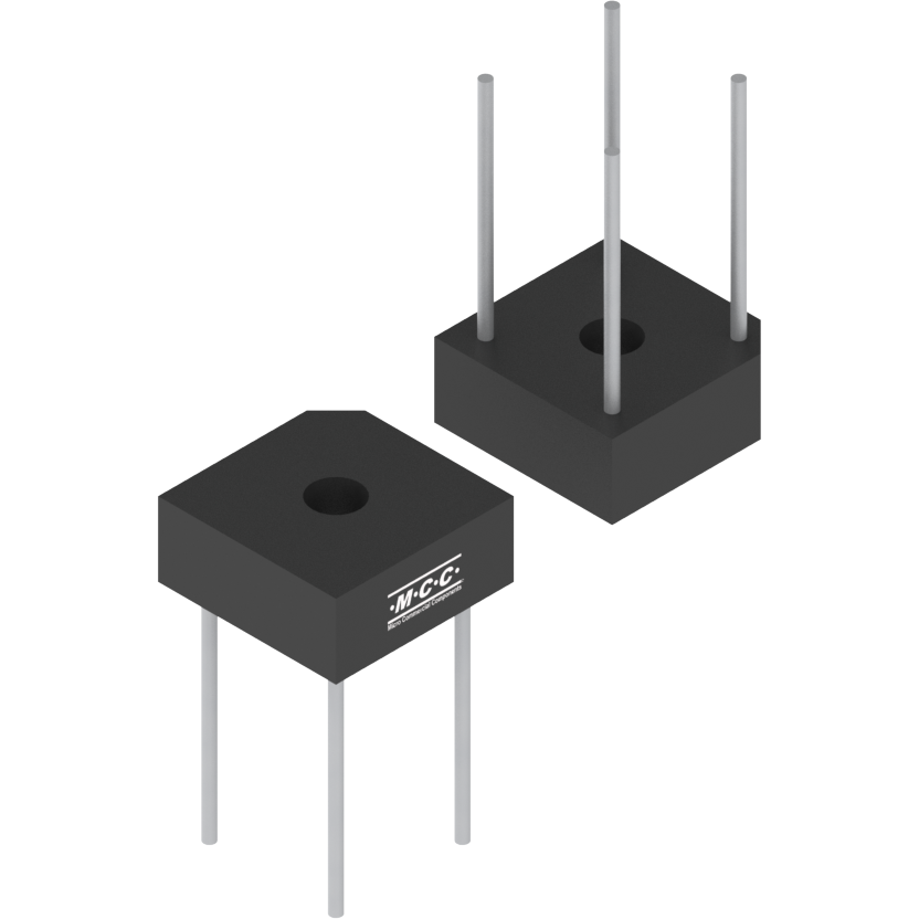 Micro Commercial Components-PB66-BP Brückengleichrichter Diode Rectifier Bridge Single 600V 6A 4-Pin Case PB-6 Bulk