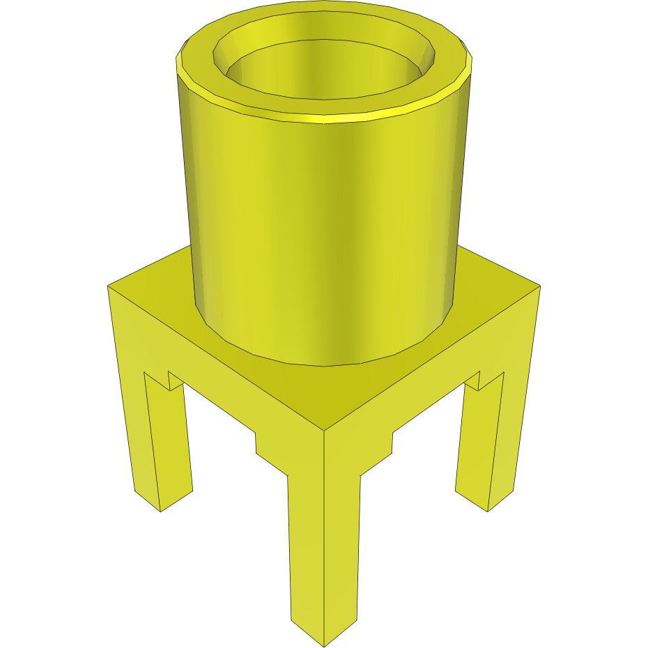 Samtec-MCX7-J-P-H-ST-TH1 射频连接器 Conn MCX 0Hz to 6GHz 75Ohm Solder ST Thru-Hole F Gold Over Nickel TRUE™ Tray