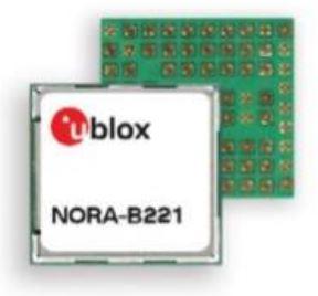 u-blox-NORA-B221-00B Combo Wireless Modules BT+ZigBee Module 2405MHz to 2480MHz 76-Pin