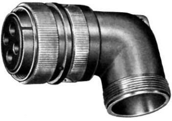 Amphenol-MS3108A14S-6PZ Connector Circular Conn Circular PIN 6 POS Solder Cup RA Cable Mount 6 Terminal 1 Port Medical