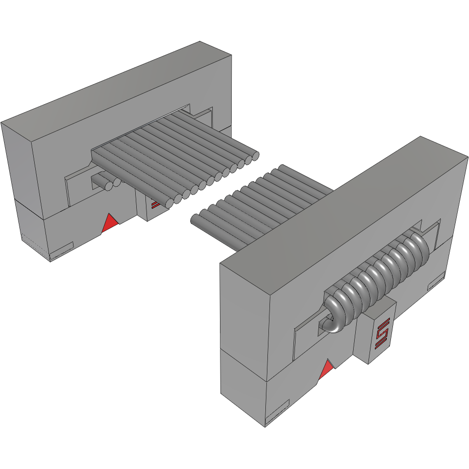 Samtec-FFSD-06-D-30.00-01-N-SR Flachband Kabelbaugruppen Cable Assembly 0.762m 30AWG 1.27mm 12 to 12POS IDC Connector to IDC Connector F-F TIGER EYE™ Bulk