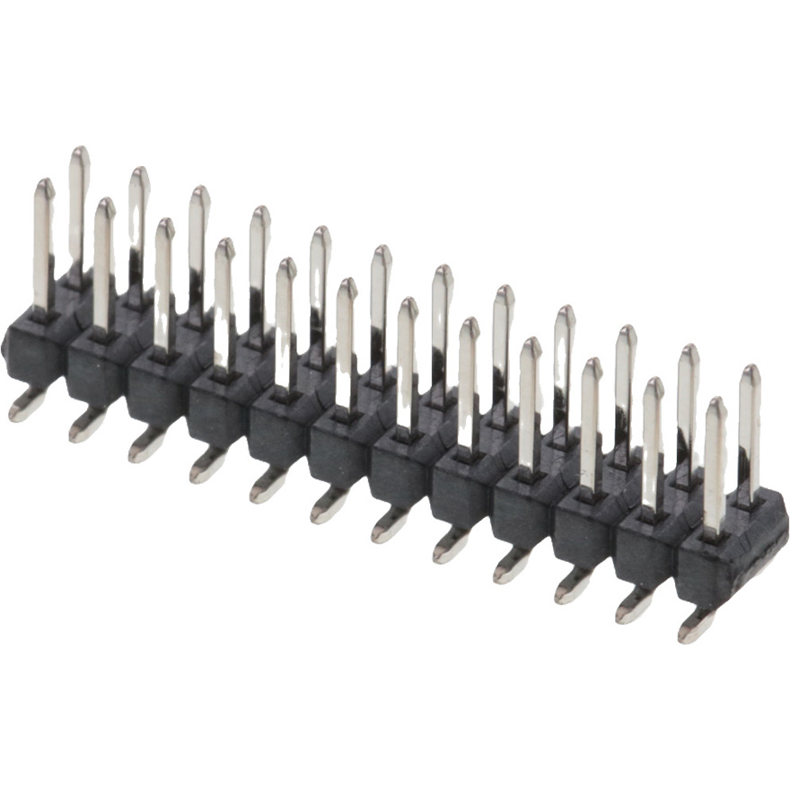 Molex-0015912240 Steckverbinderleisten und Leiterplattenbuchsen Conn Unshrouded Header HDR 24 POS 2.54mm Solder ST Top Entry SMD C-Grid Tube