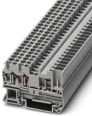 PHOENIX CONTACT-3042117 Bloques terminales del conector Conn Feed-Through Terminal Block F 3 POS T DIN Rail 24A