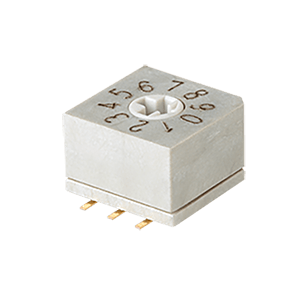 Same Sky (formerly CUI Devices)-RDS6-10S-1065-SMT-TR Commutateur DIP Switch DIP N.O./N.C. SP10T 10 Flat Cross 0.15A 42VDC Gull Wing 2.54mm SMD T/R