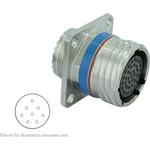 Conn Circular SKT 8 POS Crimp ST Flange Mount 8 Terminal 1 Port