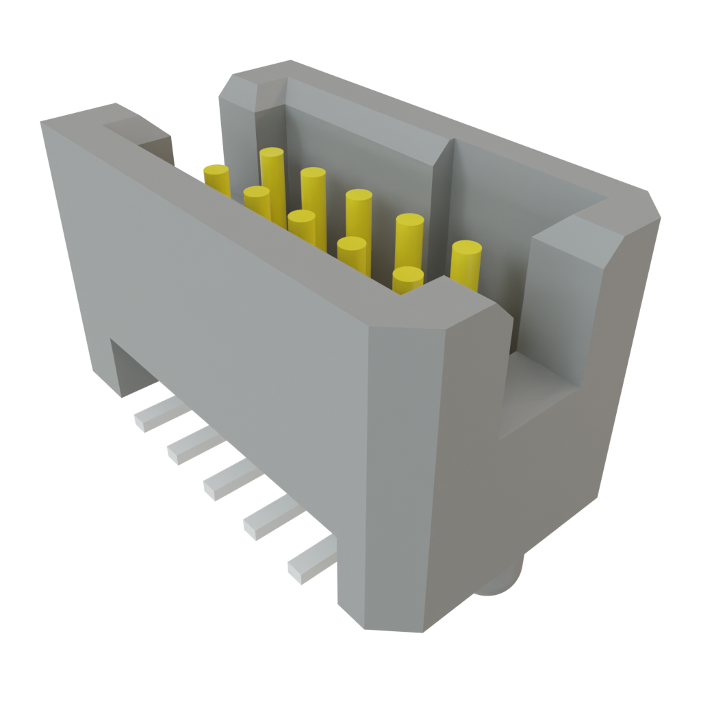 Samtec-SFM-105-02-L-D-A Piastre connettori e prese PCB Conn Socket Strip SKT 10 POS 1.27mm Solder ST Top Entry SMD TIGER EYE™ Tube