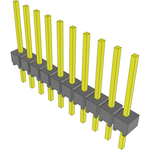 Conn Unshrouded Header HDR 10 POS 2.54mm Solder ST Top Entry Thru-Hole Bulk