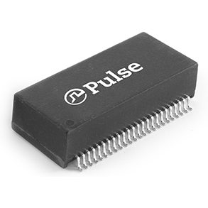 Pulse Electronics Corporation-HX6101NL Trasformatore di telecomunicazione Telecom Transformer 1:1 0.3Ohm Prim. DCR 0.3Ohm Sec. DCR 48 Terminal Gull Wing SMD