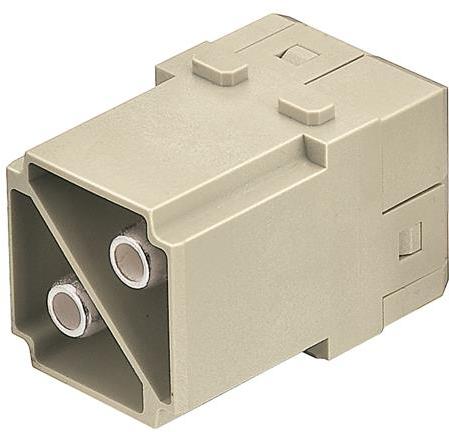 HARTING Technology Group-09140022653 Connector Power Conn Power M 2 POS Screw ST Cable Mount 2 Terminal 1 Port Han-Modular®