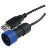 Bulgin Components PLC-PXP4040/B/5M00 USB Kabelbaugruppen Cable Assembly USB 5m Micro USB Type B to USB Type A 5 to 4 POS M-M 20AWG/25AWG