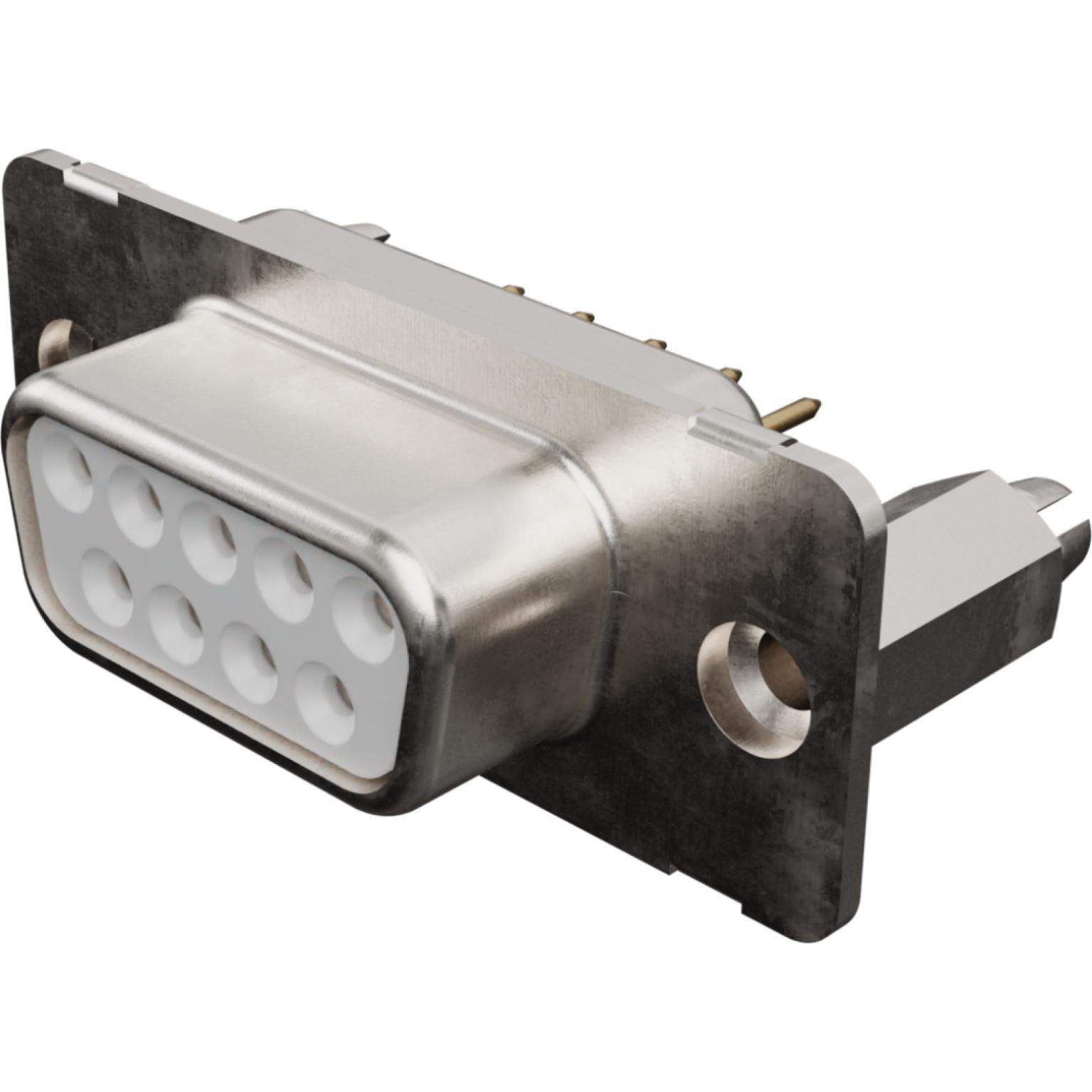 Molex-1731091164 Steckverbinder, D-Sub Conn D-Sub F 9 POS 1.37mm Solder ST Thru-Hole 9 Terminal 1 Port FCT Products Carton