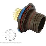 Conn Circular PIN 37 POS Solder ST Jam Nut 37 Terminal 1 Port