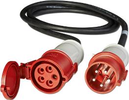 American Power Conversion-PDX532IEC-300 Andere Kabelbaugruppen Cable Assembly Power Distribution Cable Extender 3m IEC 60309 to IEC 60309 5 to 5 POS F-M