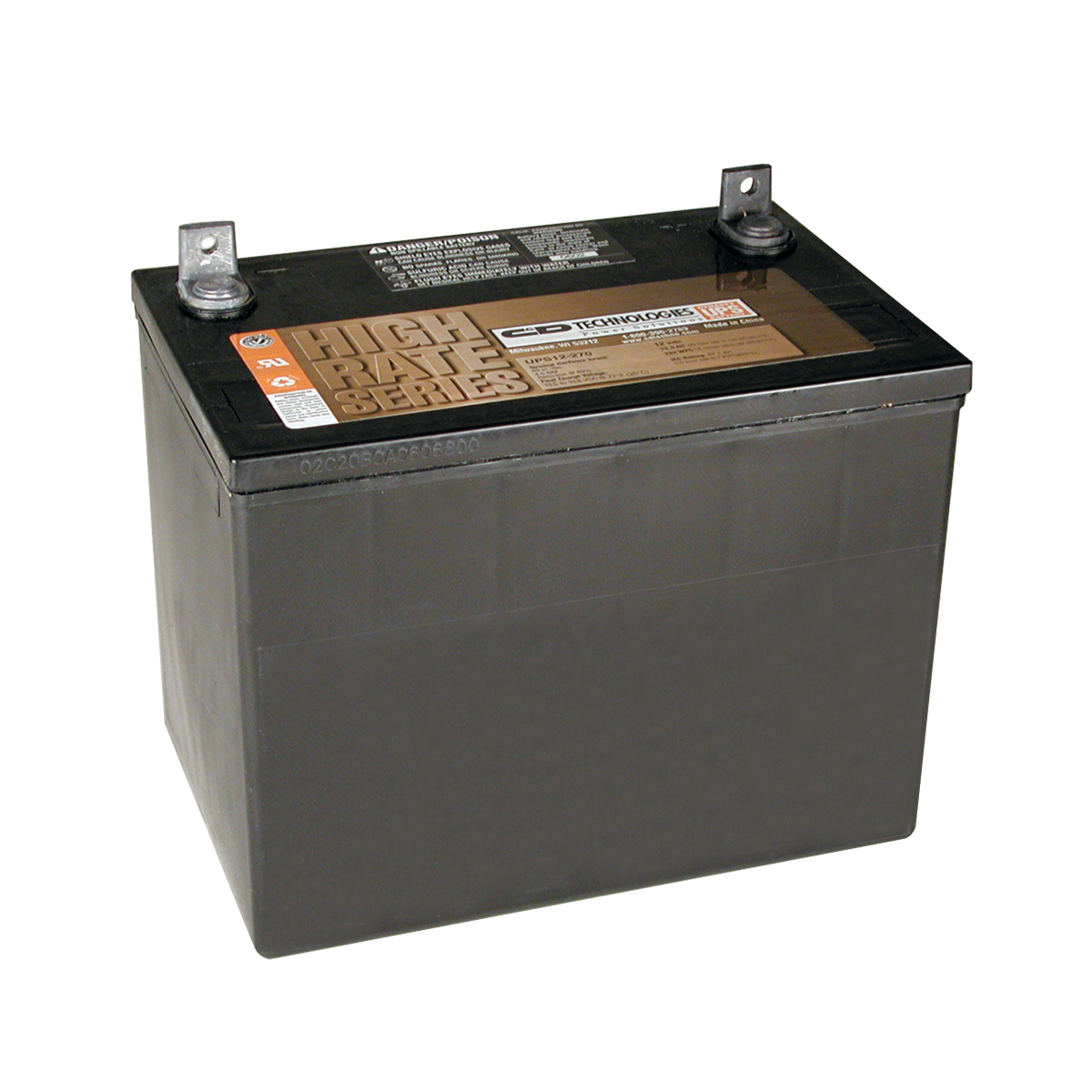 Eaton-98-121 Power Supply Accessories Maintenance-Free Battery For Battery Chargers/DC to AC Inverters