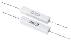 Ohmite-TUM5J10KE 单侧穿孔定值电阻器 Res Metal Oxide 10K Ohm 5% 5W ±350ppm/°C Ceramic AXL Bulk