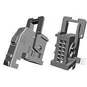 TE Connectivity-1379096-3 Steckverbinderzubehör Connector Accessories Shield Right Angle Black Box