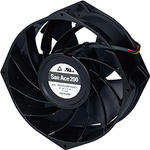 DC Fan Axial Ball Bearing 48V 36V to 60V 1084CFM 81dB 220 X 70mm Sensor