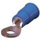 Keystone Electronics-8212 Terminali connettore Ring Tongue Terminal 14-16AWG Copper Blue 18mm Tin