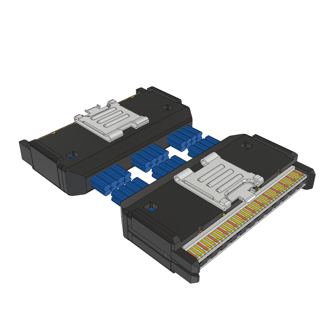 Samtec-ARC6-24-18.0-LU-LU-3-1 Kabelbaugruppen Koaxial Cable Assembly Twinax 0.457m 34AWG Board to Board to Board to Board PL-PL AcceleRate® Bag