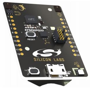 Silicon Labs-PG22-DK2503A Embedded System Development Boards and Kits EFM32PG22 Microcontroller Development Tool 2.4MHz CPU 8MB SPI Flash Windows/Mac/Linux