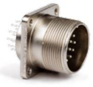 ITT Corporation-CA02COM-E28A51S-B Steckverbinder, rund Conn Circular SKT 43 POS Solder Cup ST Box Mount 43 Terminal 1 Port