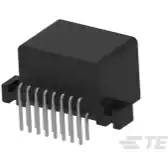 TE Connectivity-175615-2 Steckverbinderleisten und Leiterplattenbuchsen Conn Multilock Connector HDR 16 POS 2.5mm Solder RA Thru-Hole Tube