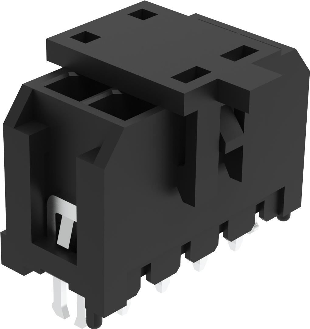Amphenol-G88MP081020CREU Steckverbinderleisten und Leiterplattenbuchsen Conn Wire to Board M 8 POS 3mm Solder ST Top Entry Thru-Hole T/R