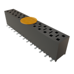 Conn Socket Strip SKT 26 POS 2.54mm Solder ST Top Entry SMD T/R