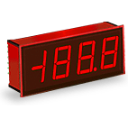 Murata Manufacturing-DMS-30PC-2-RL-C null Displays, 30.5 Digit, LED Display Low-Power, Miniature Digital Panel Voltmeters