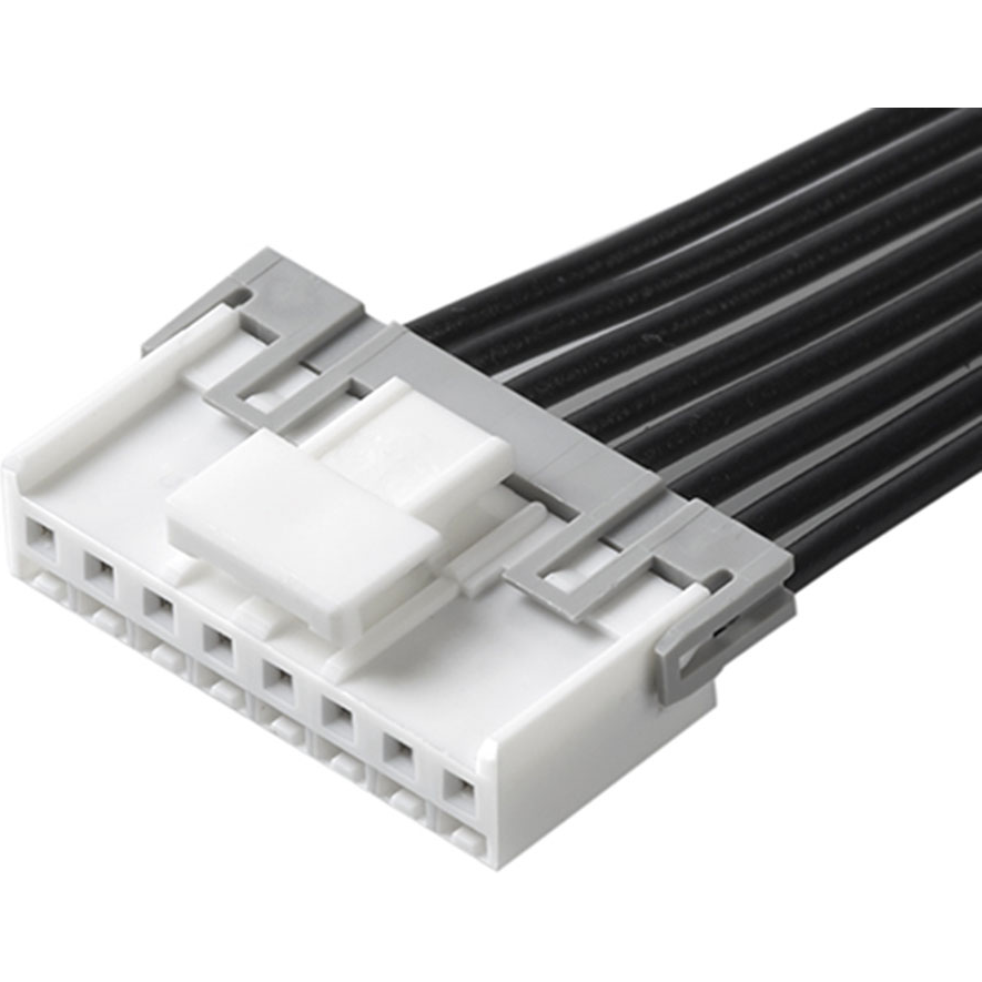 Molex-151370803 Assemblage de câble autre Cable Assembly UL 1061 0.3m 22AWG Wire to Board to Wire to Board 8 to 8 POS F-F Crimp-Crimp Mini-Lock Bag