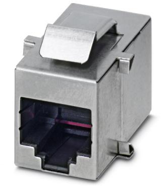 PHOENIX CONTACT-1689064 Steckverbinder, Telefon und Telekommunikation Conn RJ-45 Coupler F/F 8/8 POS ST 1/1 Port Cat 5