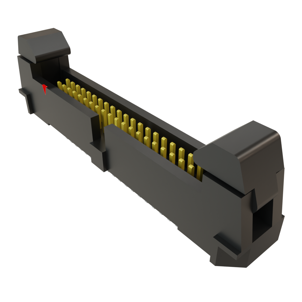 Samtec-EHF-120-01-L-D Steckverbinderleisten und Leiterplattenbuchsen Conn Ejector Header HDR 40 POS 1.27mm Solder ST Top Entry Thru-Hole Tube