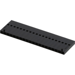 Conn Housing F 20 POS 2.54mm Crimp ST Cable Mount Black C-Grid III™ Bag