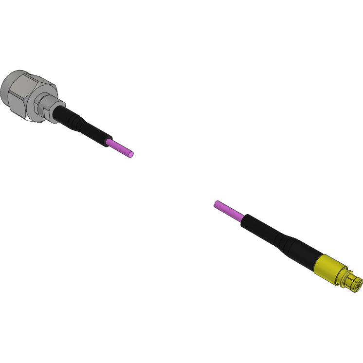 Samtec-RF047-A-92SP-M0SJ-0152 Kabelbaugruppen Koaxial Cable Assembly 0.047 Flexible Cable 0.152m 29AWG 2.92mm to SMPM F-PL Bulk