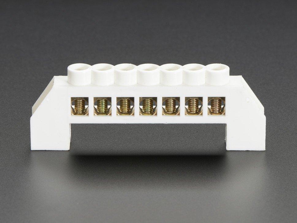 Adafruit Industries-737 Blocchi terminali connettore Conn Barrier Strip 7 POS Screw Panel Mount