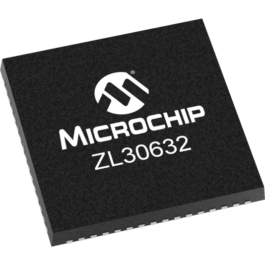 Microchip Technology-ZL30632LDG1 Générateur d'horloge et synthétiseur Clock Generator 0.0000005MHz to 1.25GHz-IN 750MHz-OUT 64-Pin VQFN EP Tray
