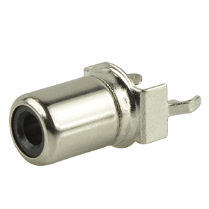 Same Sky (formerly CUI Devices)-RCJ-025 Conector de audio y video Conn RCA Jack RCP 2 POS Solder ST Thru-Hole 2 Terminal 1 Port