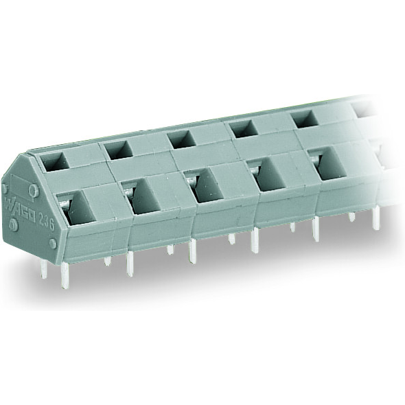 WAGO-236-623 Steckverbinder, Klemmenblöcke Conn Terminal Block 23 POS 10mm Solder ST Thru-Hole 24A Box