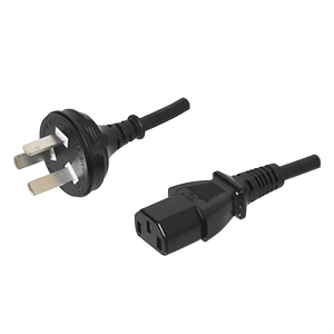 Same Sky (formerly CUI Devices)-AC-C13 CN Cable Assembly AC Power Cable Assembly AC Power Cord 1.83m 19AWG Power to Power 3 to 3 POS F-M